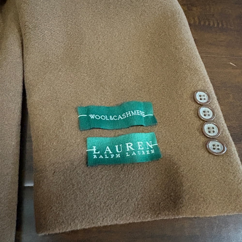 Ralph Lauren wool and cashmere coat size 38R - Picture 10 of 13